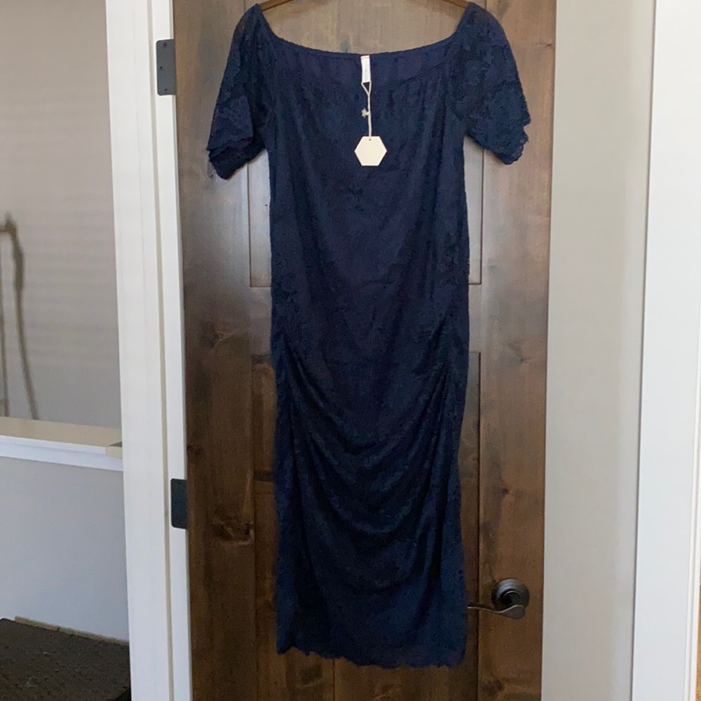 Brand NEW! Lace off the shoulder dress